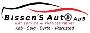 Bissen'S Auto Gratis vask af bilen ind og udvendigt. hvis din regning er over 2000 kr.  logo